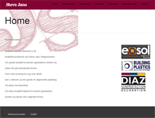 Tablet Screenshot of jsvliegenramen.be